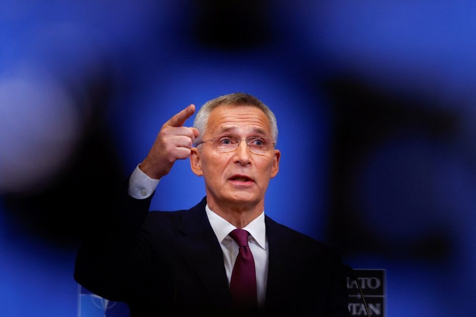 NATO vadovas: ateinantys mėnesiai Ukrainai bus sunkūs