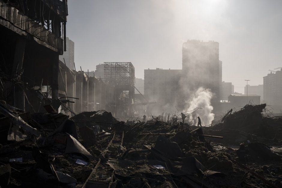 Ukrainos skaičiavimais, Rusijos pradėtas karas jau padarė žalos už 565 mlrd. dolerių