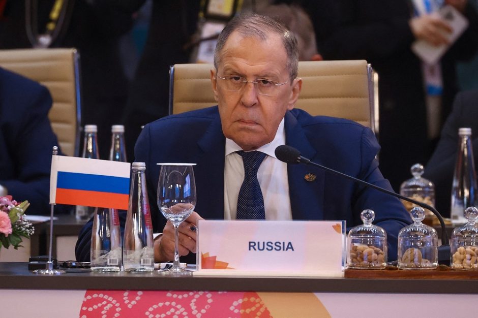 Rusijos diplomatijos vadovas: bendros G-20 deklaracijos nebus