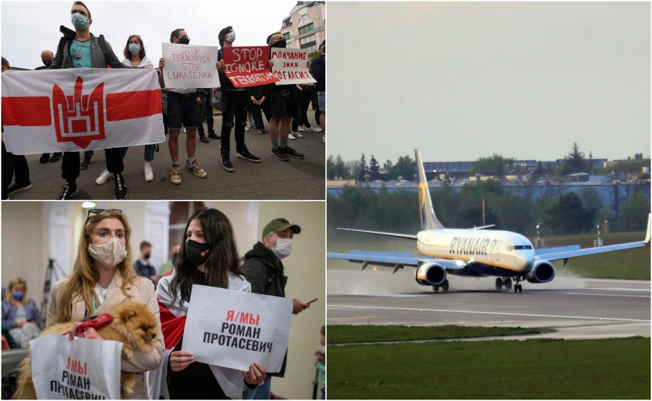 „Ryanair“ vadovas: lėktuvo nutupdymas Minske buvo „valstybės remiamas užgrobimas“