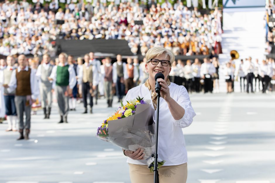 Premjerė: „Gaudeamus“ – tvirtas Baltijos šalių bendrystės liudijimas