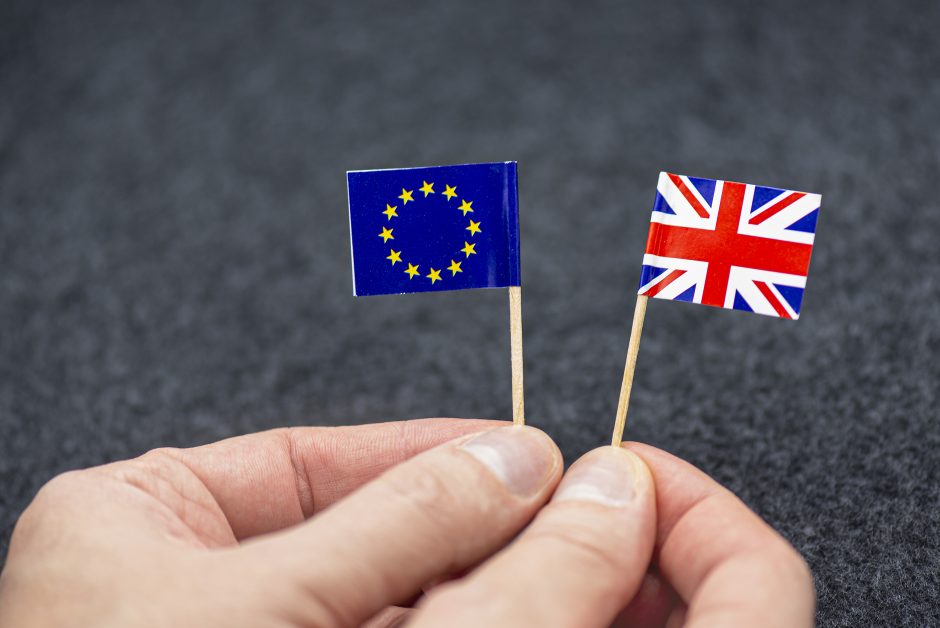 ES ir JK siekia paskutinės minutės susitarimo dėl santykių po „Brexit“