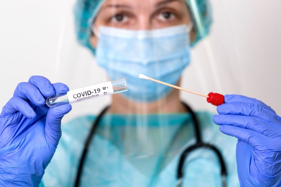 Koronavirusas Lietuvoje: per parą nustatyta 450 naujų atvejų, mirė 10 žmonių