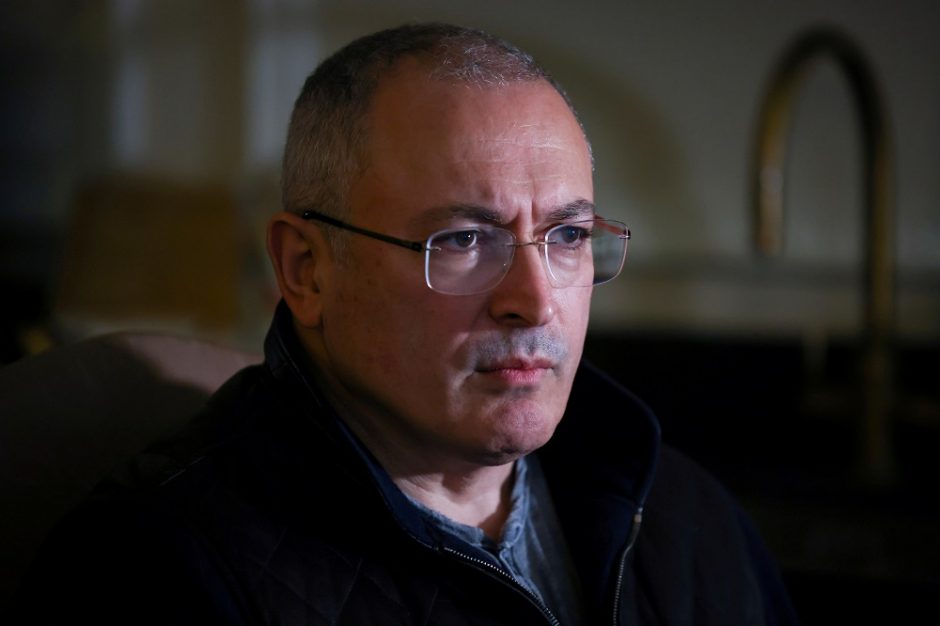 M. Chodorkovskis: po Ukrainos artimiausias taikinys Rusijai galėtų būti Lietuva