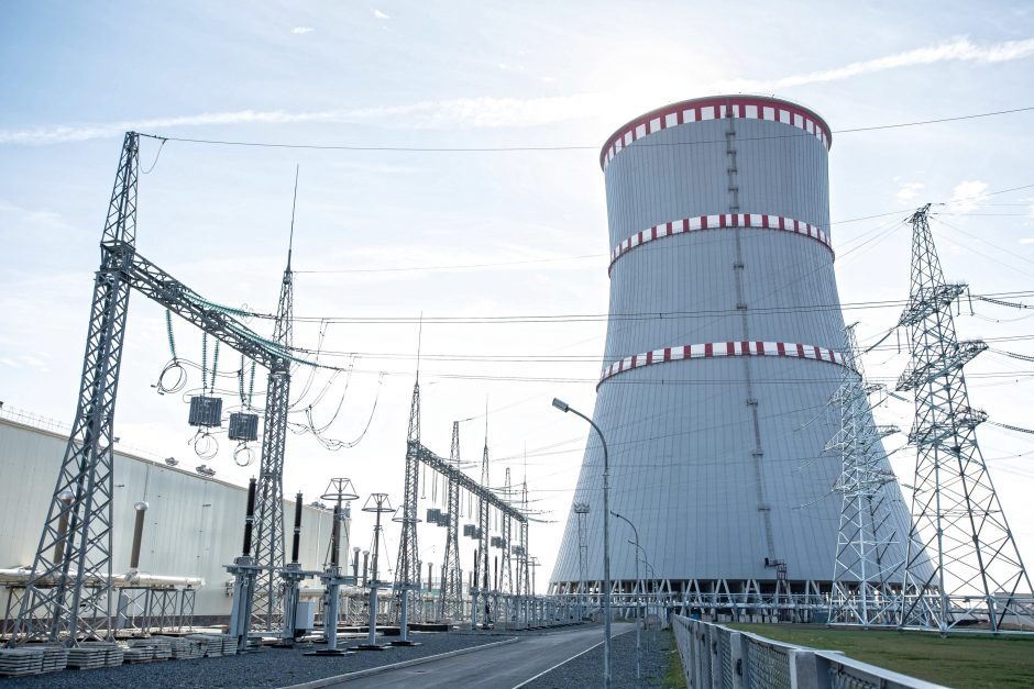 Baltarusija planuoja Astravo AE antrąjį reaktorių įjungti rudenį