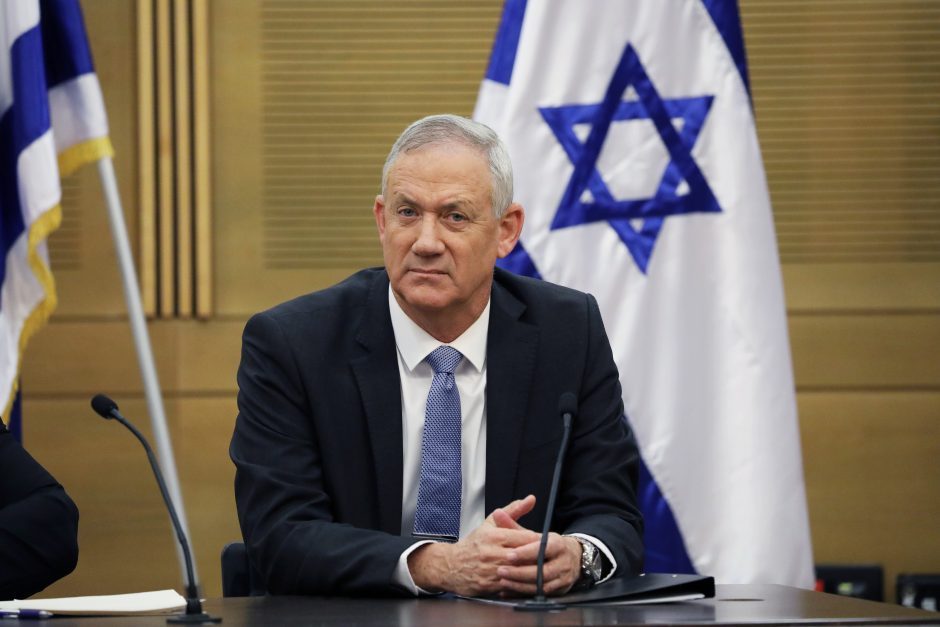 Baigėsi terminas B. Netanyahu ir B. Gantzui suformuoti Izraelio vyriausybę