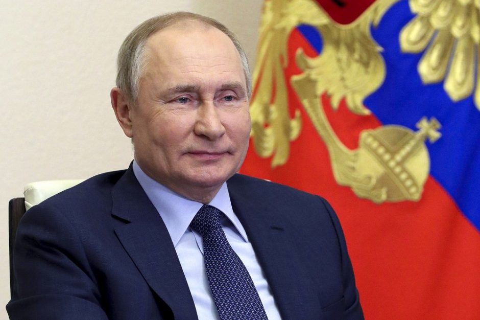 Nuo karo Ukrainoje pradžios išaugo V. Putino populiarumas: jo veiksmus palaiko 83 proc. rusų