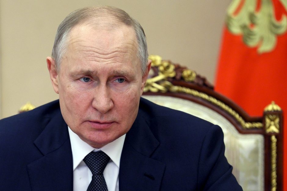 V. Putinas: tarptautinės sankcijos gali turėti neigiamų pasekmių Rusijai