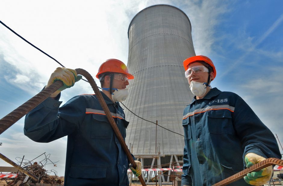 Branduolinis kuras pakrautas į Astravo AE antrąjį reaktorių