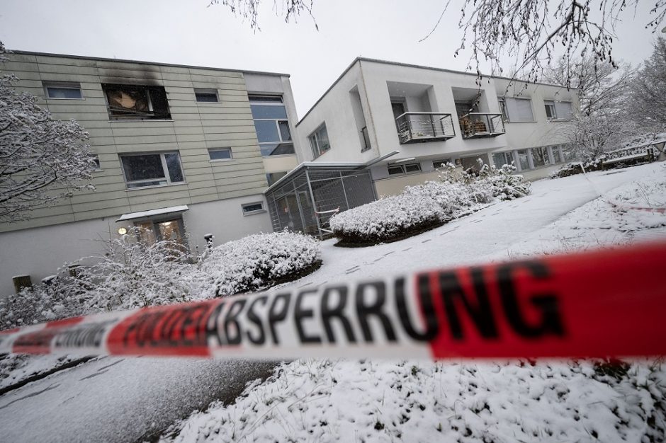 Gaisras Vokietijos slaugos namuose nusinešė tris gyvybes