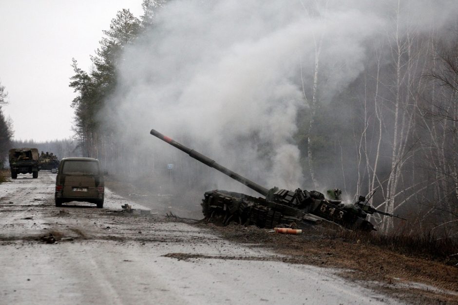 Žiniasklaida: Ukrainoje romai pavogė rusų tanką