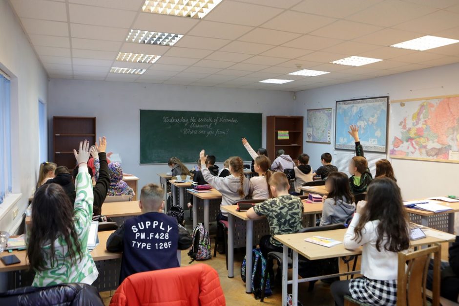 Klaipėdoje – pirmoji Ukrainos mokyklos laida