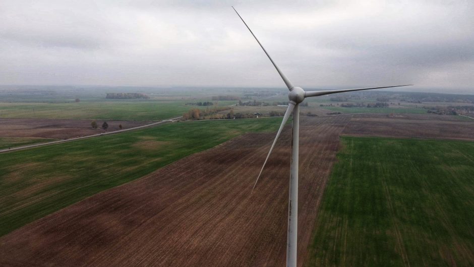 Ministerija: 2022-aisiais vėjo elektrinės pagamino trečdaliu daugiau energijos
