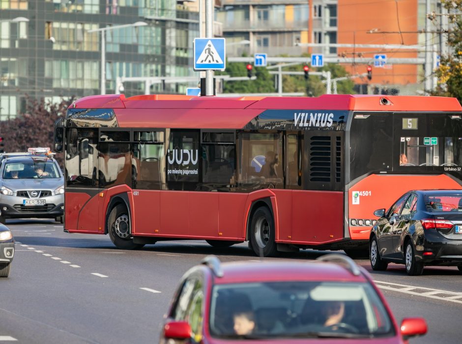 Dėl mitingo Vilniuje – eismo, viešojo transporto ir automobilių stovėjimo pasikeitimai