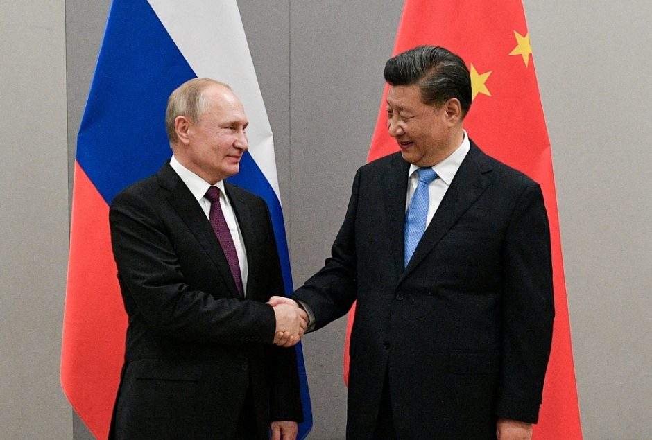 Rusija ir Kinija sutarė stiprinti saugumo ryšius