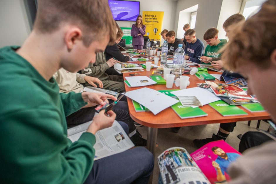 Jaunieji sportininkai „Western Union Lietuva“ mokymuose rado ir žinių, ir įkvėpimo