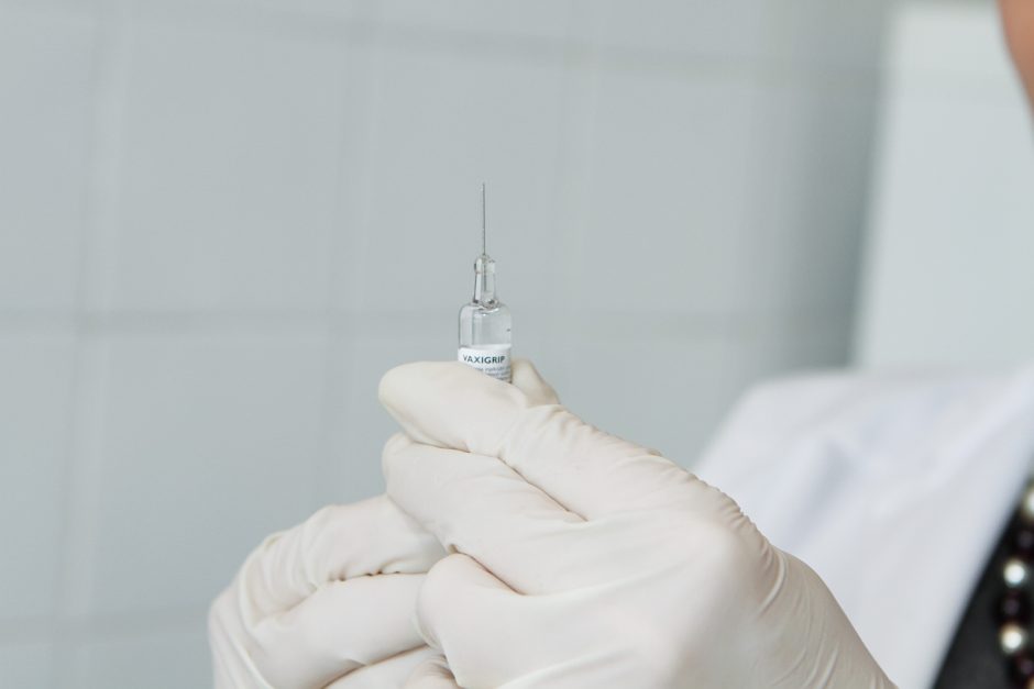 Gripo vakcinos – pakeliui į gydymo įstaigas