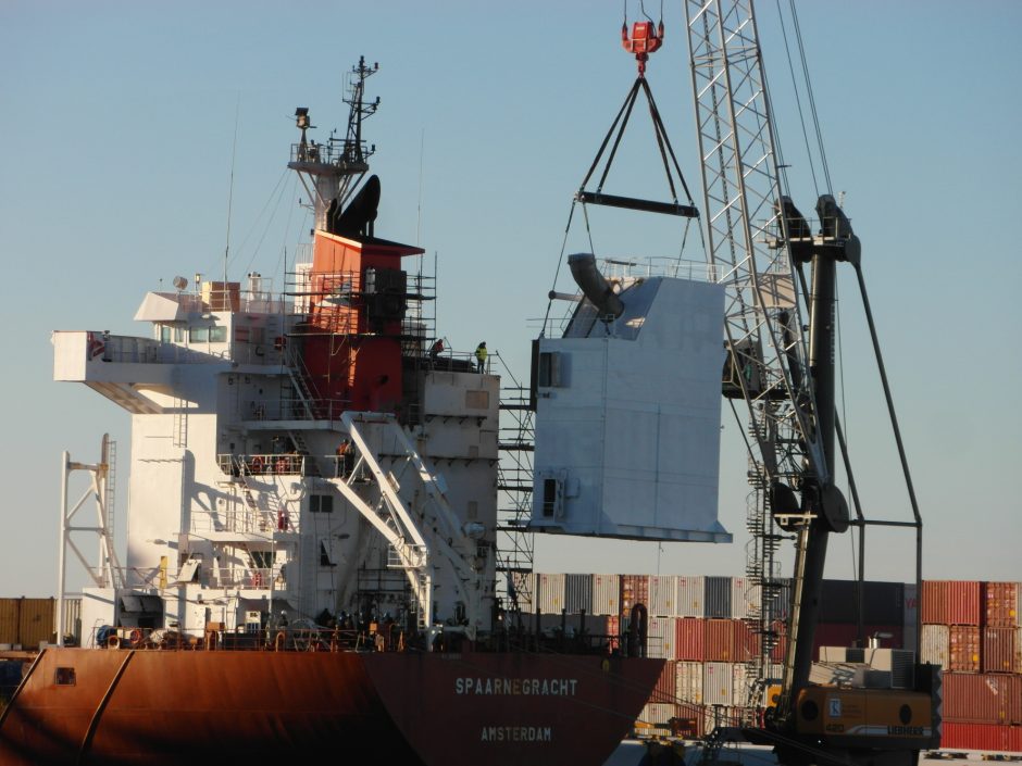„Vakarų laivų remontas“ užbaigė „Spliethoff“ laivų modernizacijos projektą