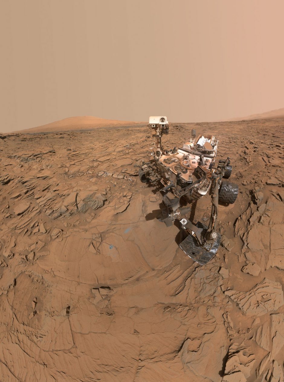NASA marsaeigis „Perseverance“ paims uolienų mėginį nuo Marso paviršiaus