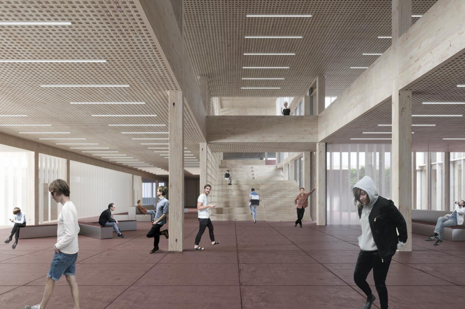 Kaip atrodys nauja Pilaitės mokykla – 18 architektūrinių idėjų