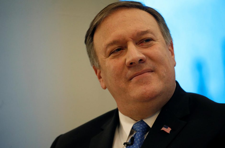 JAV valstybės sekretorius vyks derybų į Pchenjaną