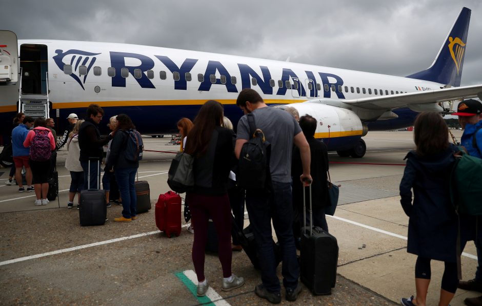 Teismas: „Ryanair“ negali būti baudžiama už atsisakymą išgabenti egiptietę