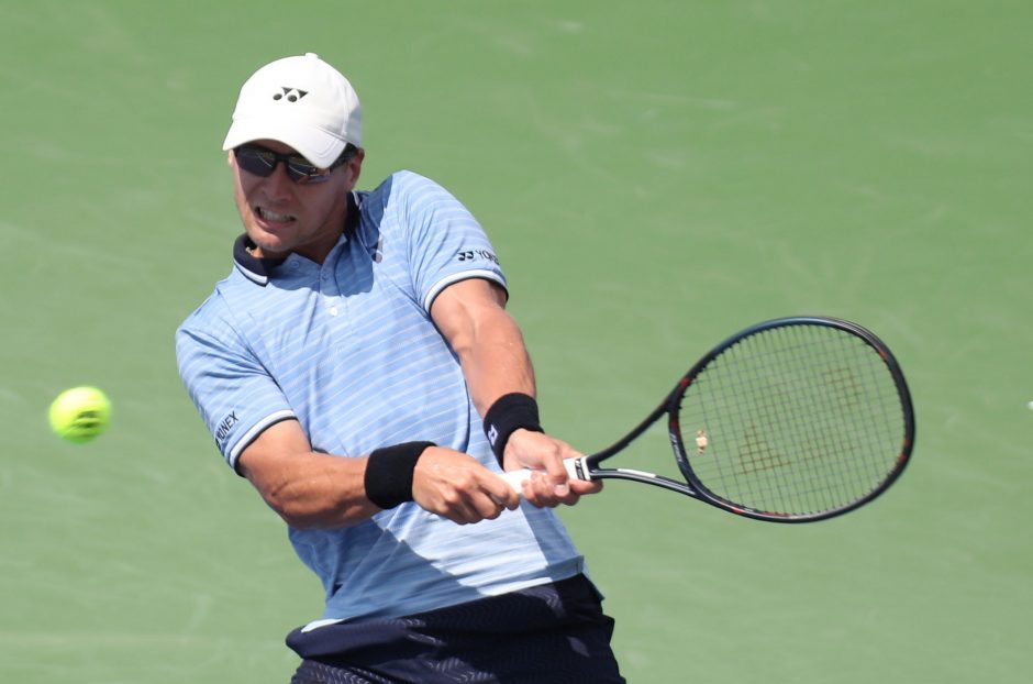 Tenisininkas R. Berankis baigė pasirodymą „US Open“ turnyre