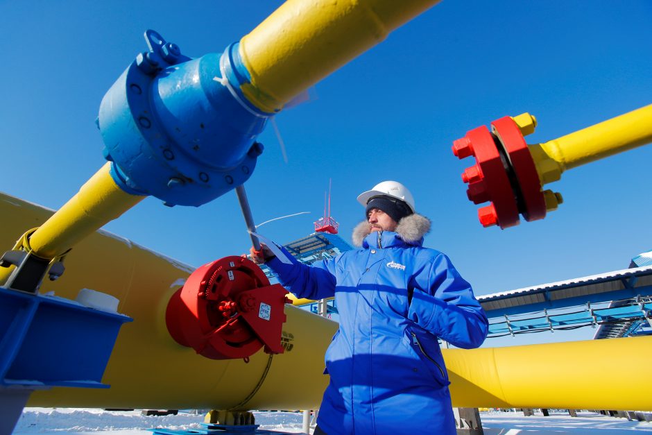 „Gazprom“ žada sumokėti 2,6 mlrd. eurų, kad išspręstų dujų ginčą su Ukraina
