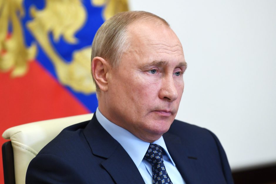V. Putinas: Rusijoje stabilizavosi epidemiologinė padėtis