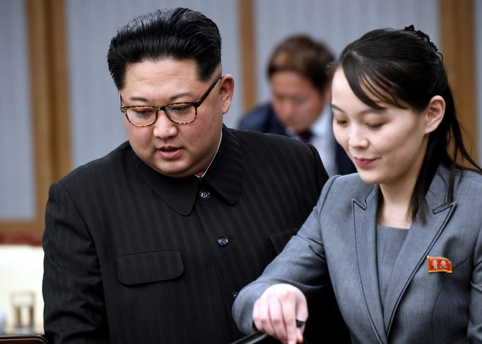 Kim Jong Uno sesuo: Šiaurės Korėja imsis veiksmų prieš Seulą
