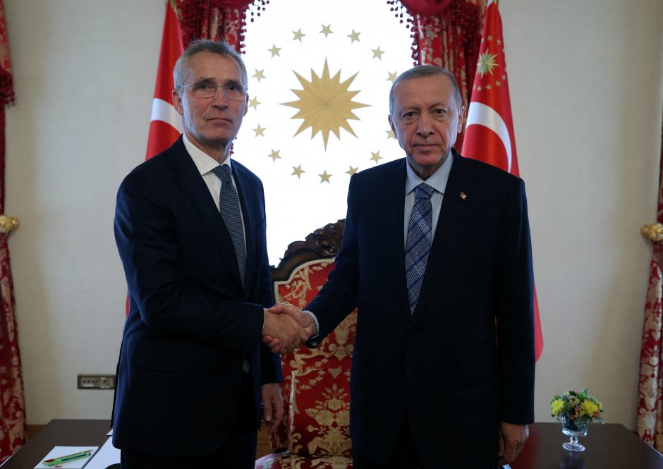 NATO vadovas patikino R. T. Erdoganą, kad Švedija įvykdė įsipareigojimus dėl narystės