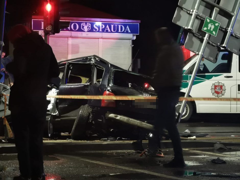 Tragišką avariją A. Baranausko gatvėje sukėlęs girtas vairuotojas suimtas nebus