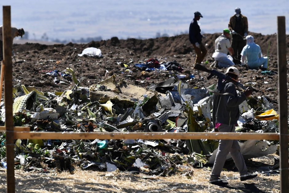 Adis Abeba: tarp „Boeing“ katastrofų Etiopijoje ir Indonezijoje yra aiškių panašumų