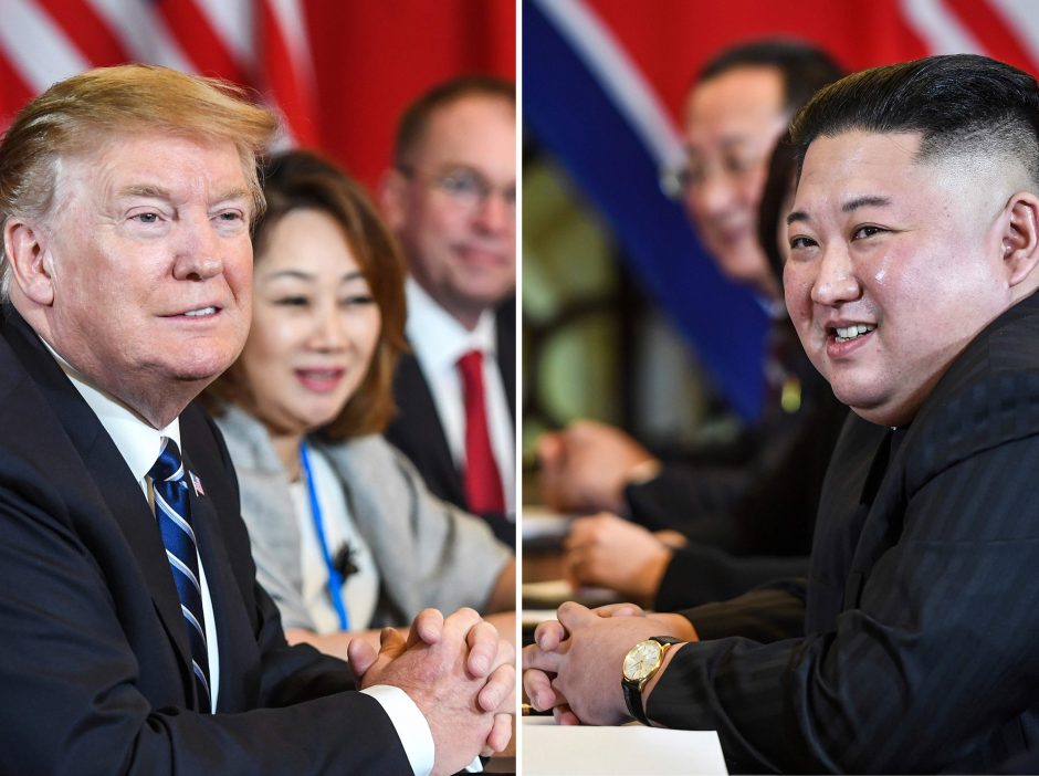 D. Trumpas gavo naują „gražų“ laišką nuo Šiaurės Korėjos lyderio 