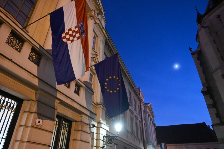 Kroatija pradeda pirmininkavimo Europos Sąjungai pusmetį