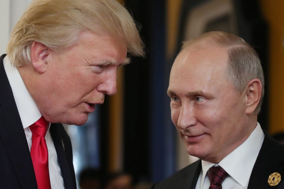 G20 viršūnių susitikime D. Trumpas ir V. Putinas galėtų susitikti trumpai