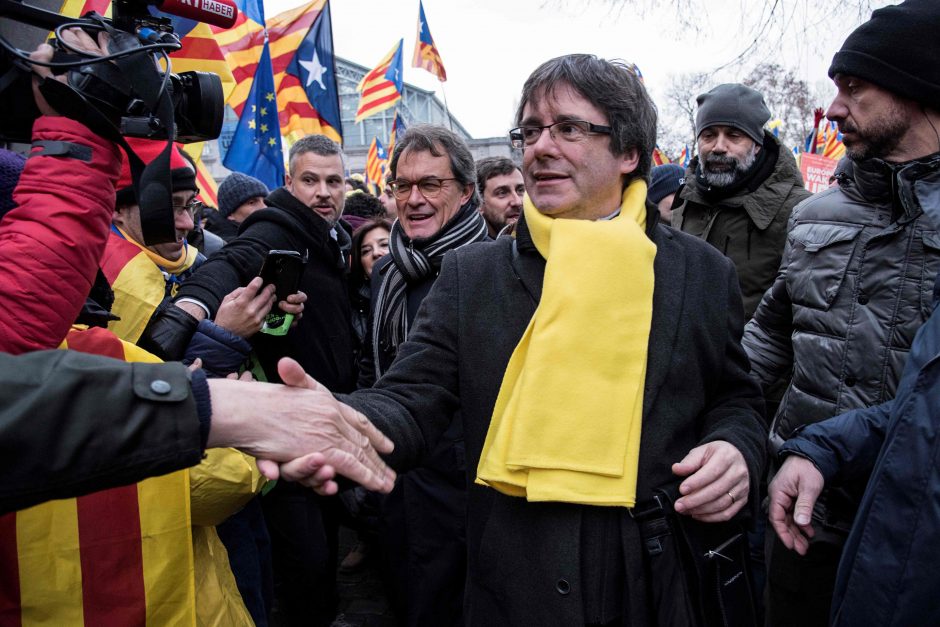 Belgija nutraukė Katalonijos lyderio ekstradicijos procedūrą