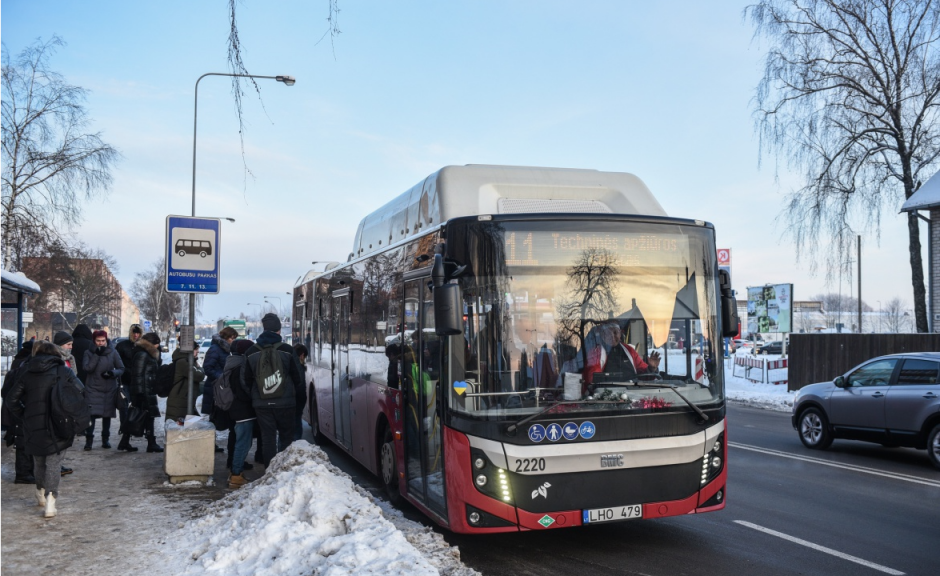 Panevėžyje ukrainiečiai kitąmet toliau galės gauti kompensacijas viešajam transportui