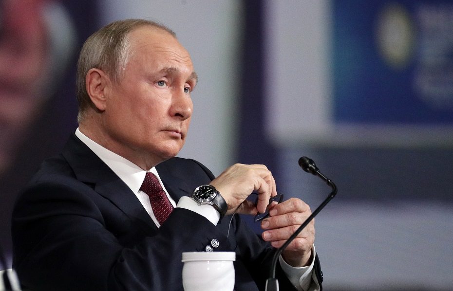V. Putinas sako besitikintis, kad J. Bidenas bus ne toks impulsyvus kaip jo pirmtakas