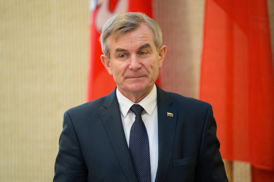 Seimo pirmininkas Strasbūre diskutuos apie migraciją
