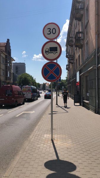 Centrinėje Klaipėdos gatvėje – minimalus greitis