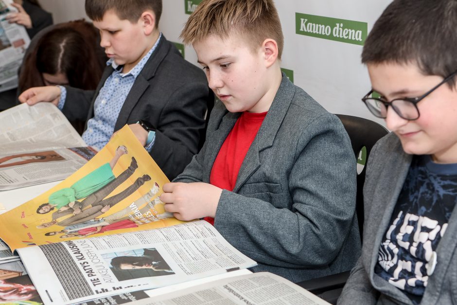 „Kauno dienai“ – jaunųjų žurnalistų patarimai: pasiūlė į turinį įtraukti ir komiksų
