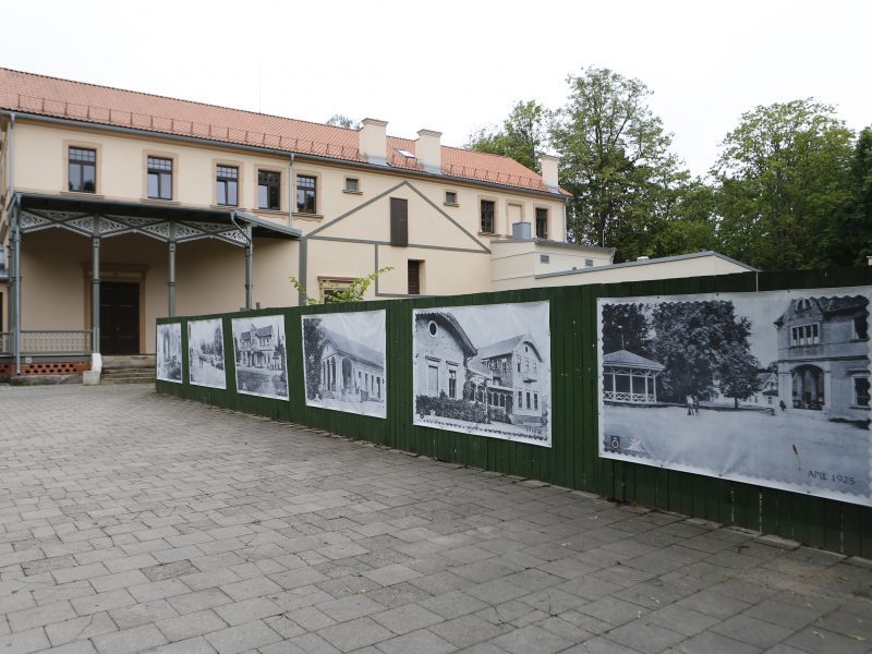 Rengiamasi rekonstruoti Palangos kurhauzo medinę dalį