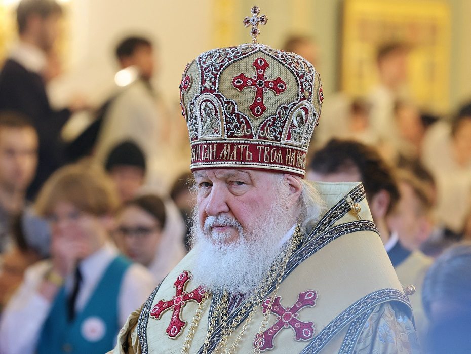Rusijos patriarchas Kirilas ragina nutraukti ugnį Ukrainoje per stačiatikių Kalėdas