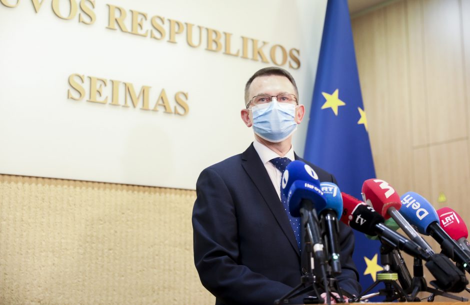 Ministras: vakcinacijos pasas būtų efektyvus dėl jo sutarus ES mastu, ties tuo dirbama