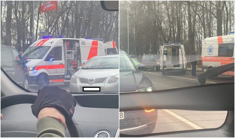 Vairuotojai: prie Vilniaus oro uosto sulėkė medikai
