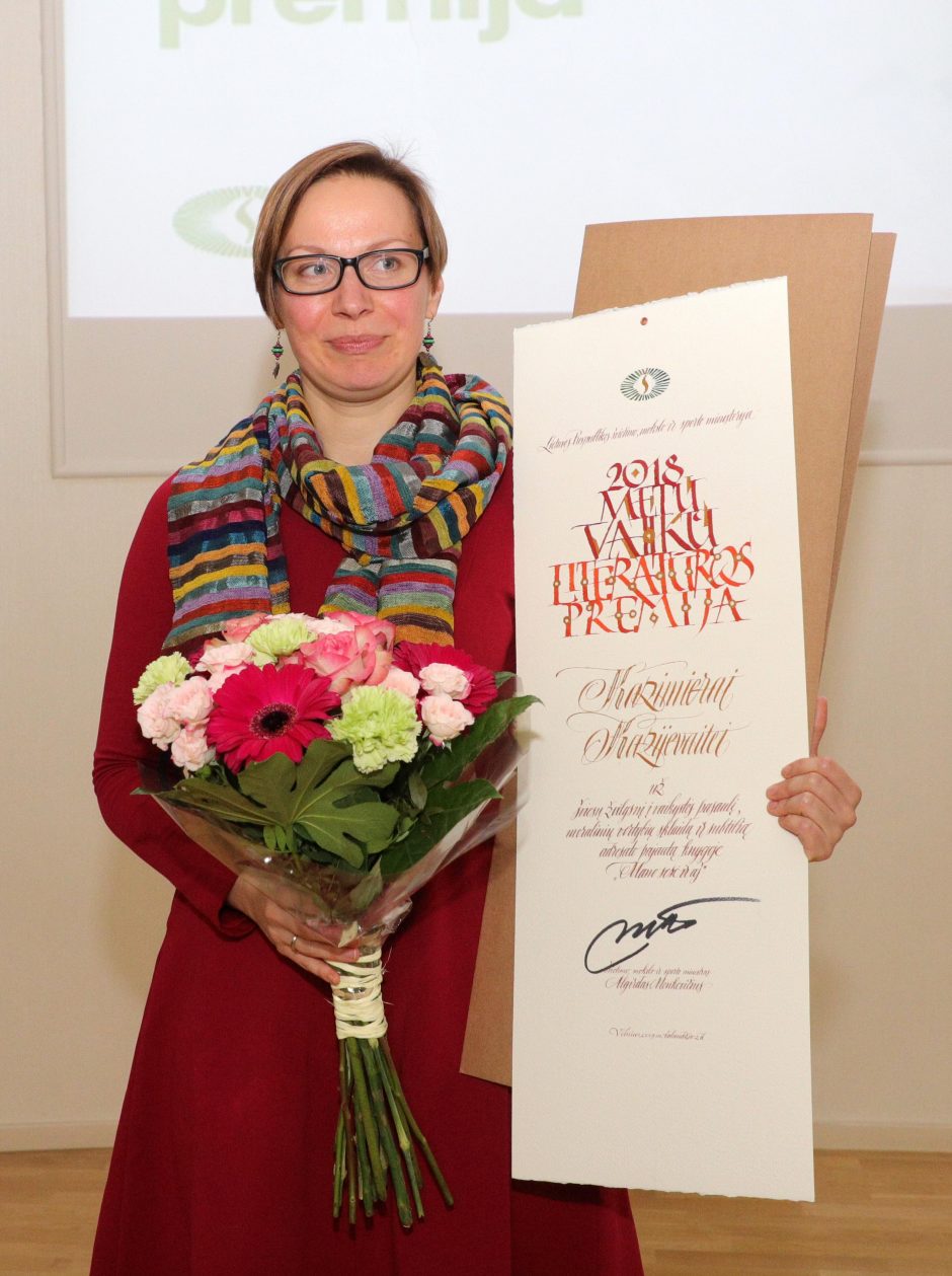 Apdovanoti Vaikų literatūros premijos laureatai