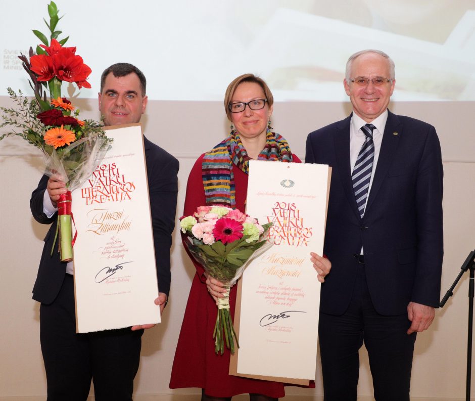 Apdovanoti Vaikų literatūros premijos laureatai