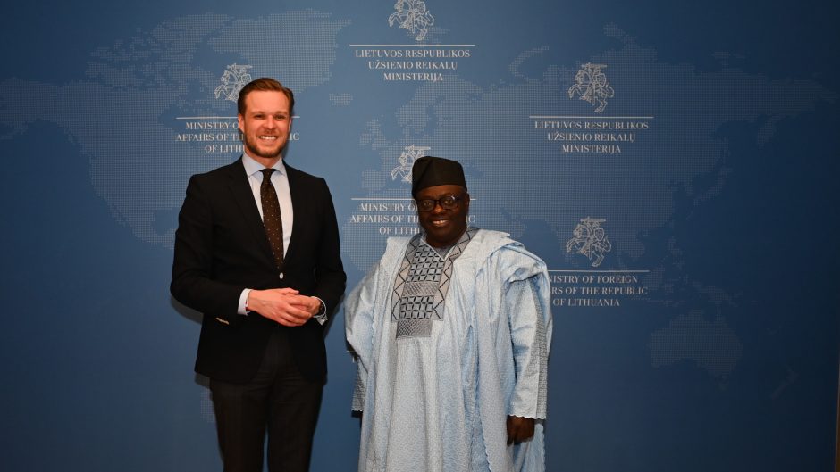 Nigerija iš Ukrainos į Vilnių perkelia savo ambasadą