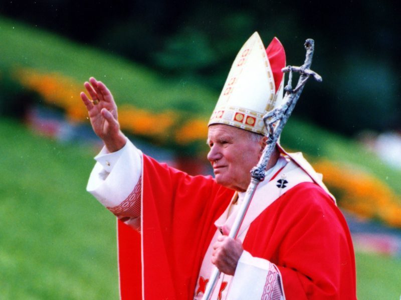 Jono Pauliaus II metai bus minimi be žmonių susibūrimų